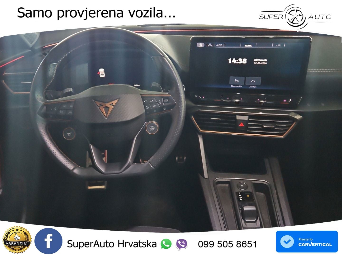 Cupra Formentor 1.4 TSI (245 KS) e-Hybrid DSG VZ LED+GR SJED+ACC
