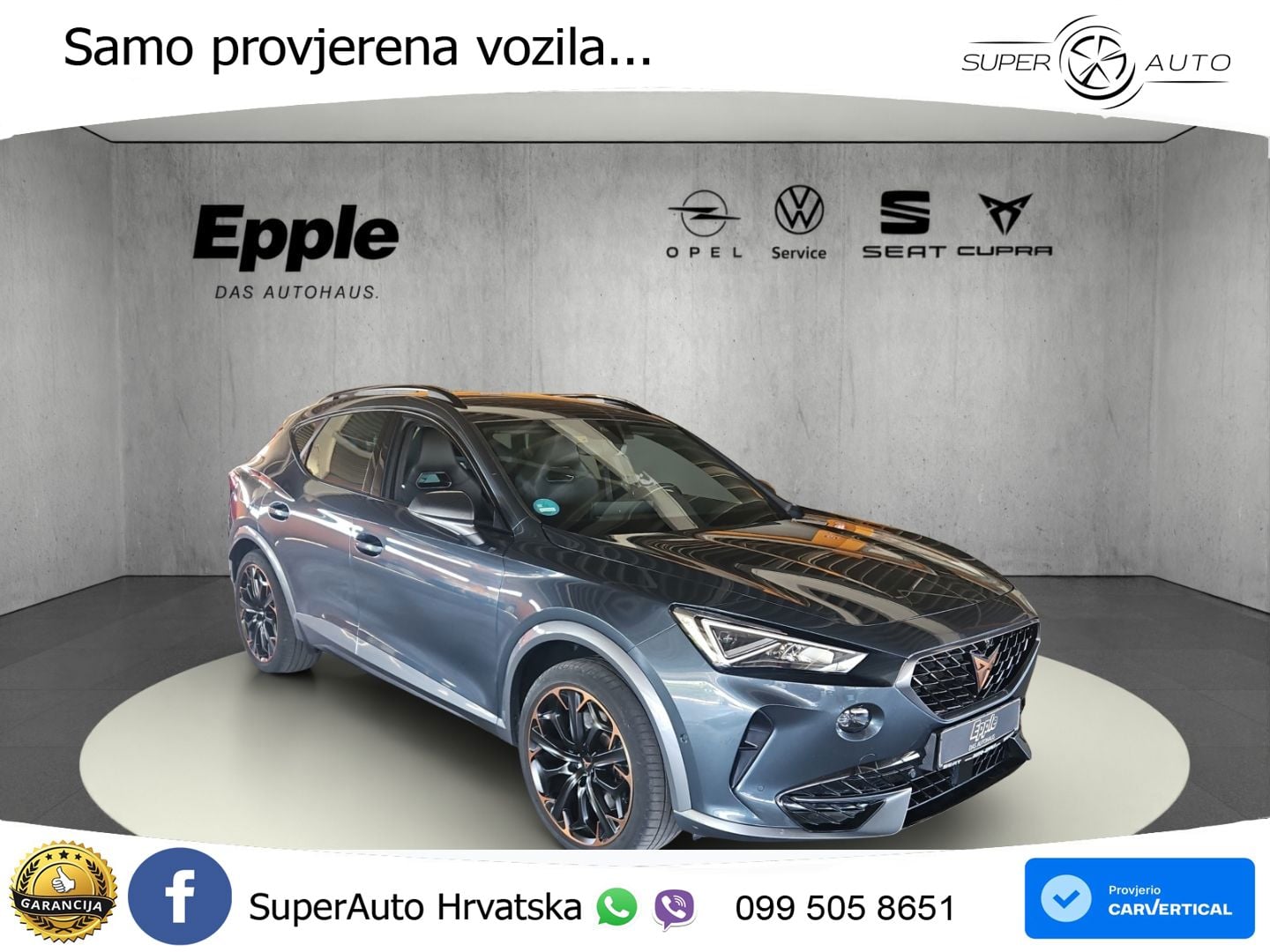 Cupra Formentor 1.4 TSI (245 KS) e-Hybrid DSG VZ LED+GR SJED+ACC