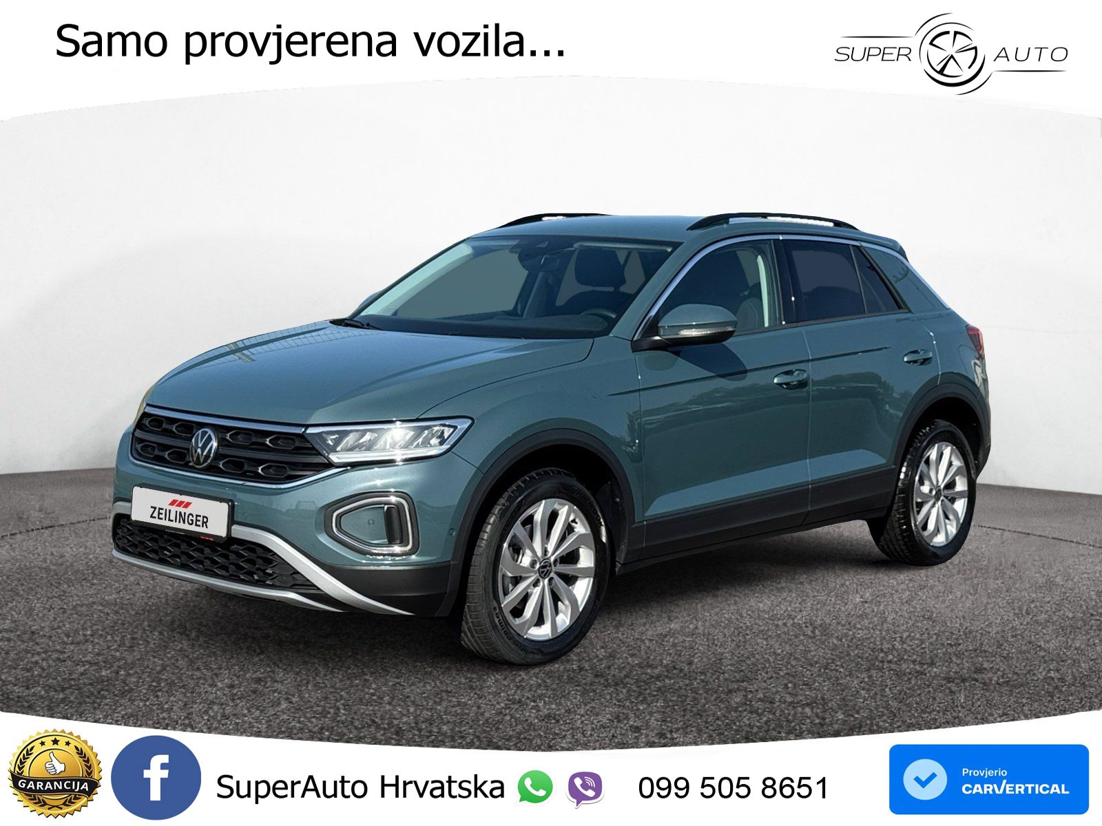 Volkswagen T-Roc 1.5 TSI (150 KS) DSG LED+GR SJED+ACC