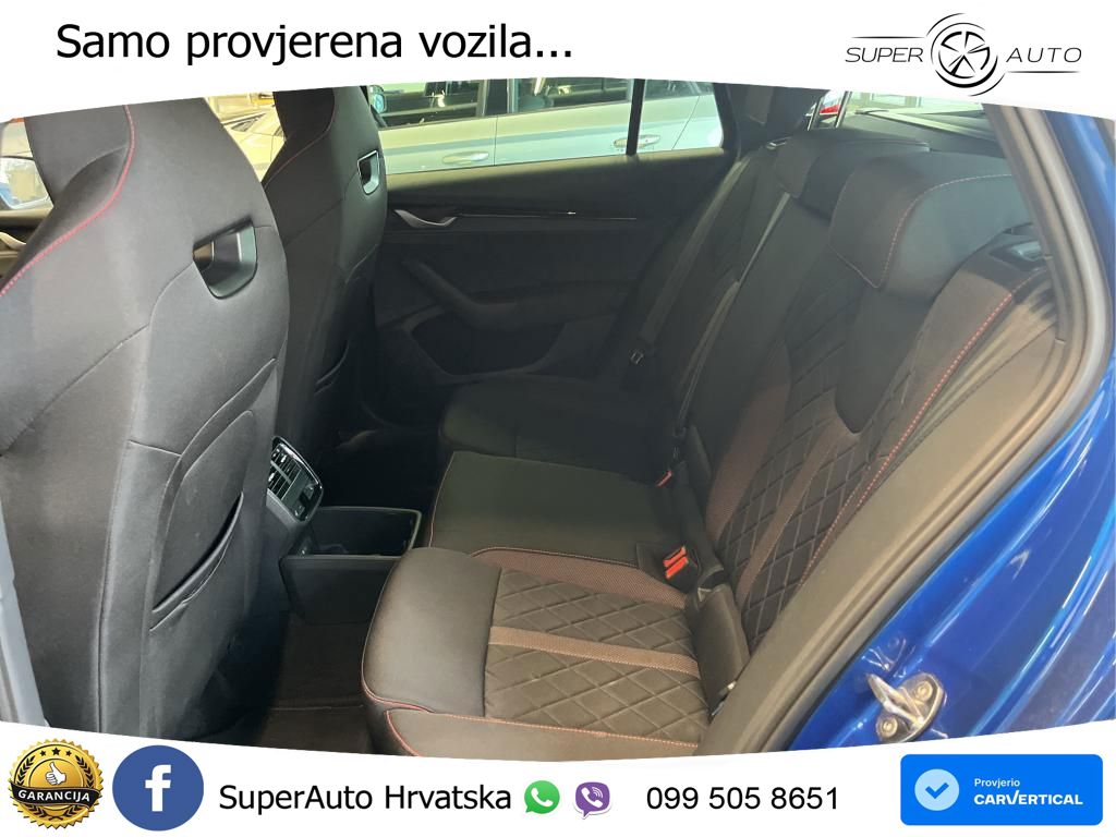 Škoda Octavia Combi RS 2.0 TSI (265 KS) DSG LED+GR SJED+ACC