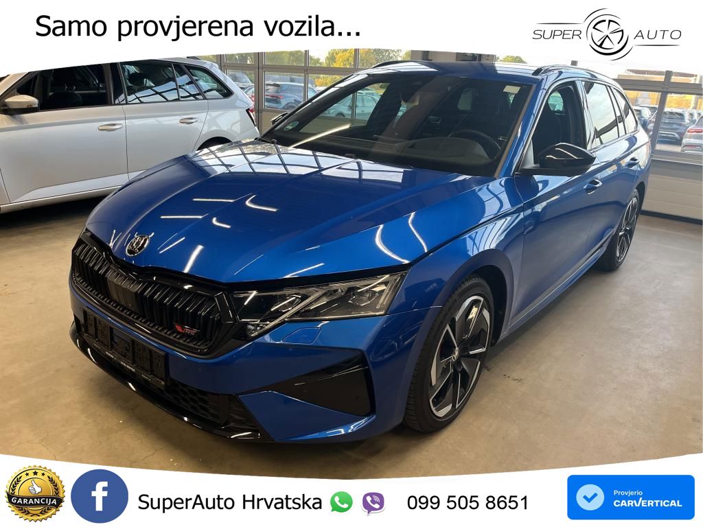 Škoda Octavia Combi RS 2.0 TSI (265 KS) DSG LED+GR SJED+ACC