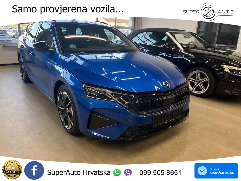 Škoda Octavia Combi RS 2.0 TSI (265 KS) DSG LED+GR SJED+ACC