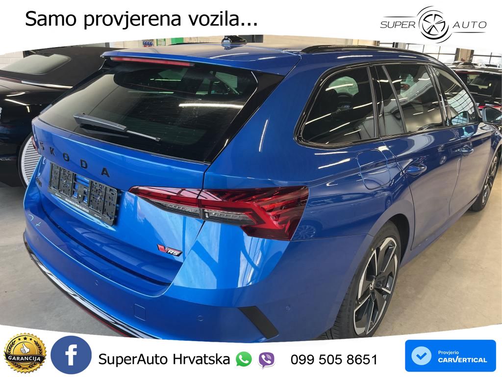 Škoda Octavia Combi RS 2.0 TSI (265 KS) DSG LED+GR SJED+ACC
