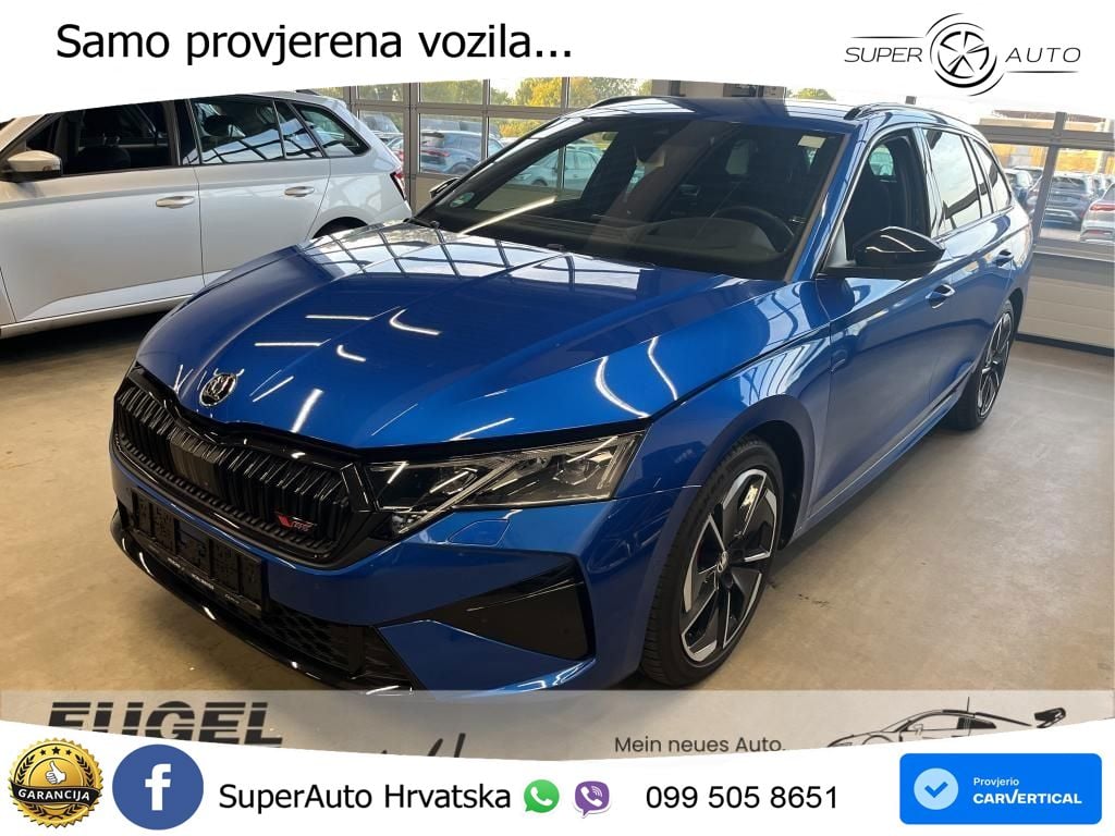 Škoda Octavia Combi RS 2.0 TSI (265 KS) DSG LED+GR SJED+ACC