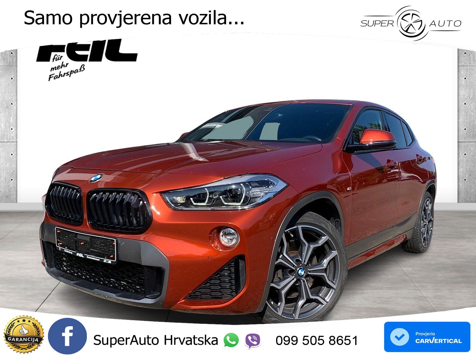 BMW X2 xDrive20i Steptronic LED+GR SJED+ACC