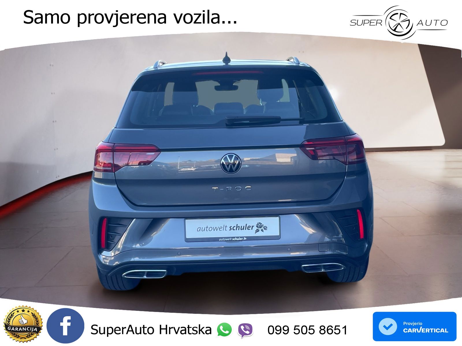 Volkswagen T-Roc 1.5 TSI (150 KS) R-Line LED+GR SJED+ACC