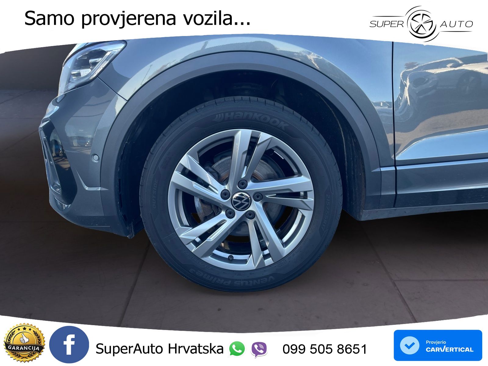 Volkswagen T-Roc 1.5 TSI (150 KS) R-Line LED+GR SJED+ACC