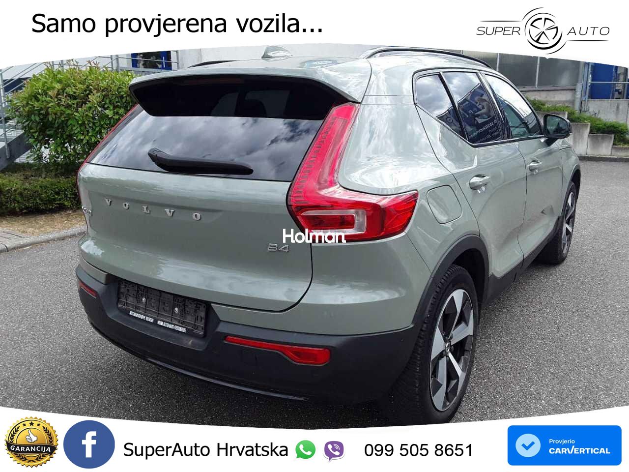 Volvo XC40 2.0 B4 AWD 197 KS Automatic LED+GR SJED+ACC