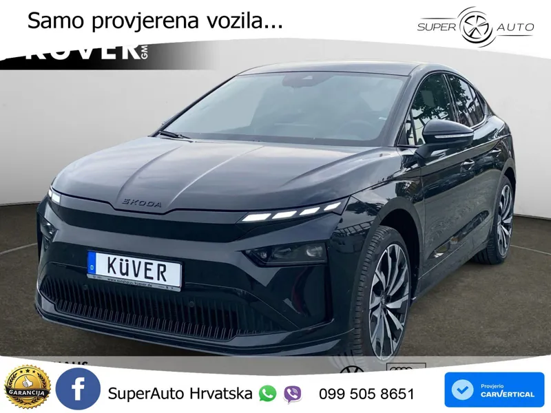 Škoda Enyaq Coupe iV 85 82 kWh (286 KS) SportLine LED+GR SJED+ACC