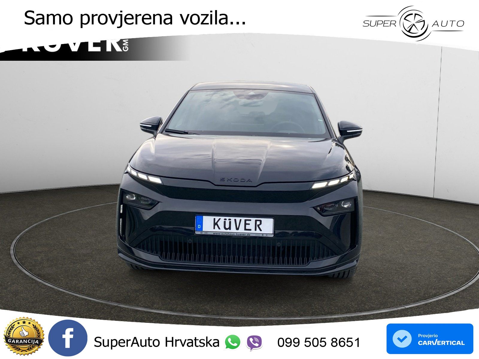 Škoda Enyaq Coupe iV 85 82 kWh (286 KS) SportLine LED+GR SJED+ACC