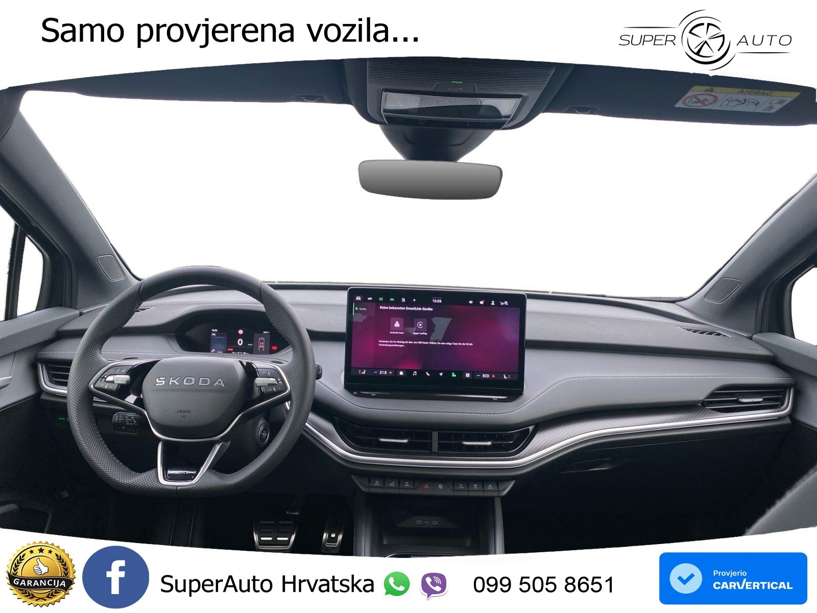 Škoda Enyaq Coupe iV 85 82 kWh (286 KS) SportLine LED+GR SJED+ACC