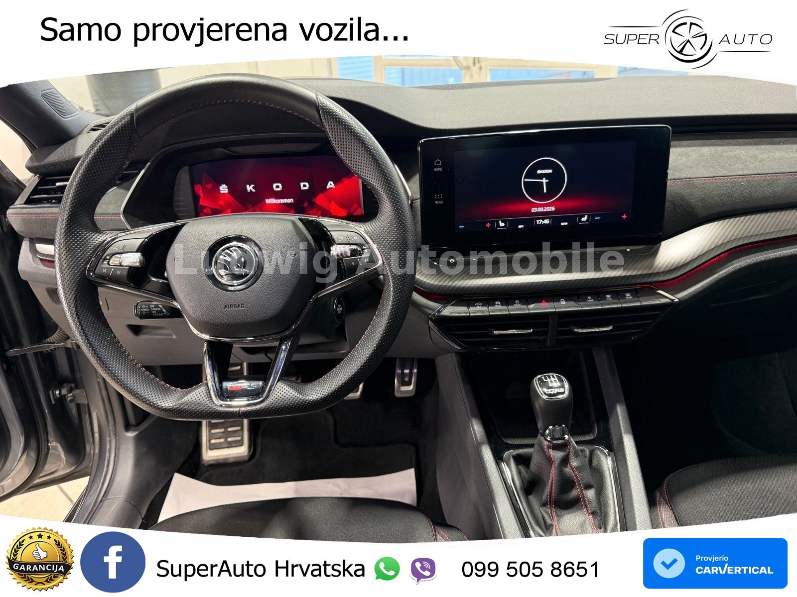Škoda Octavia Combi RS 2.0 TSI (245 KS) LED+GR SJED+ACC