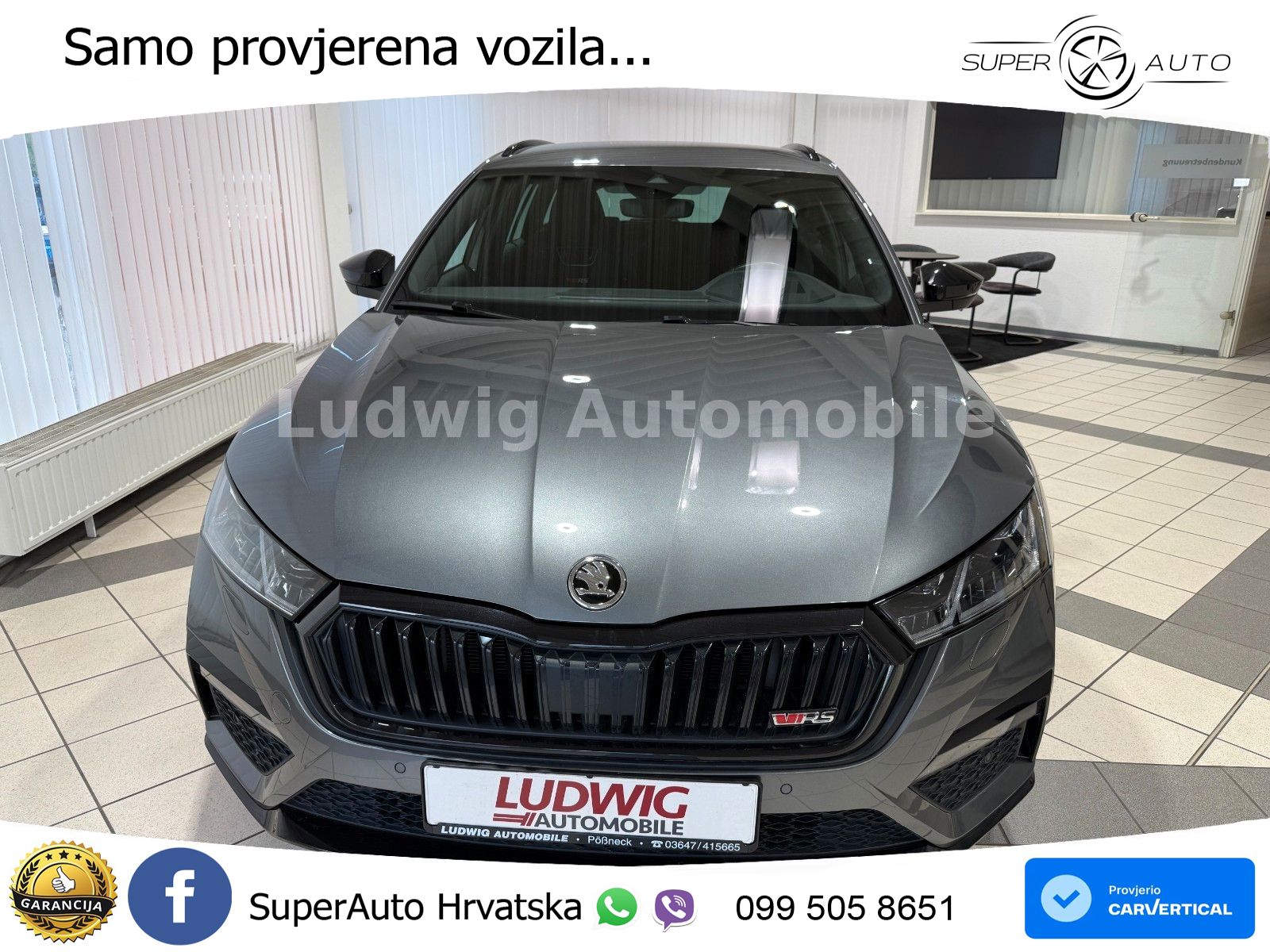 Škoda Octavia Combi RS 2.0 TSI (245 KS) LED+GR SJED+ACC