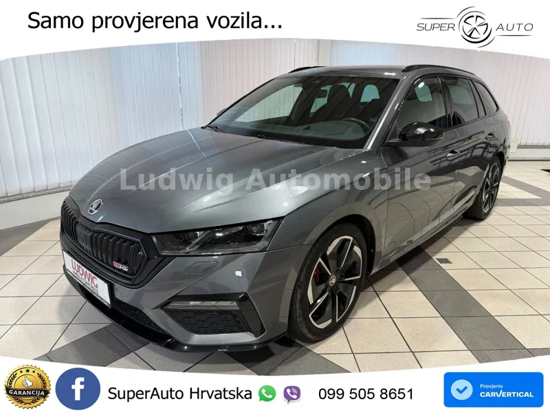 Škoda Octavia Combi RS 2.0 TSI (245 KS) LED+GR SJED+ACC
