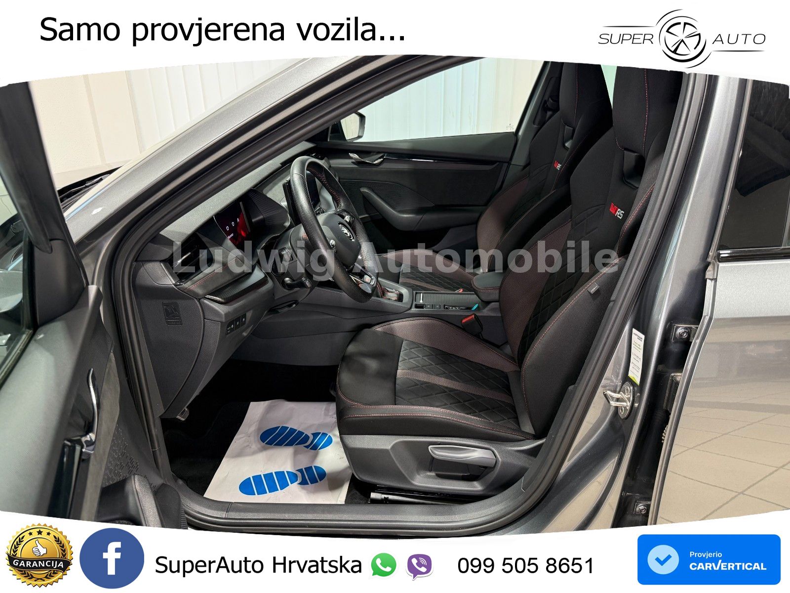 Škoda Octavia Combi RS 2.0 TSI (245 KS) LED+GR SJED+ACC