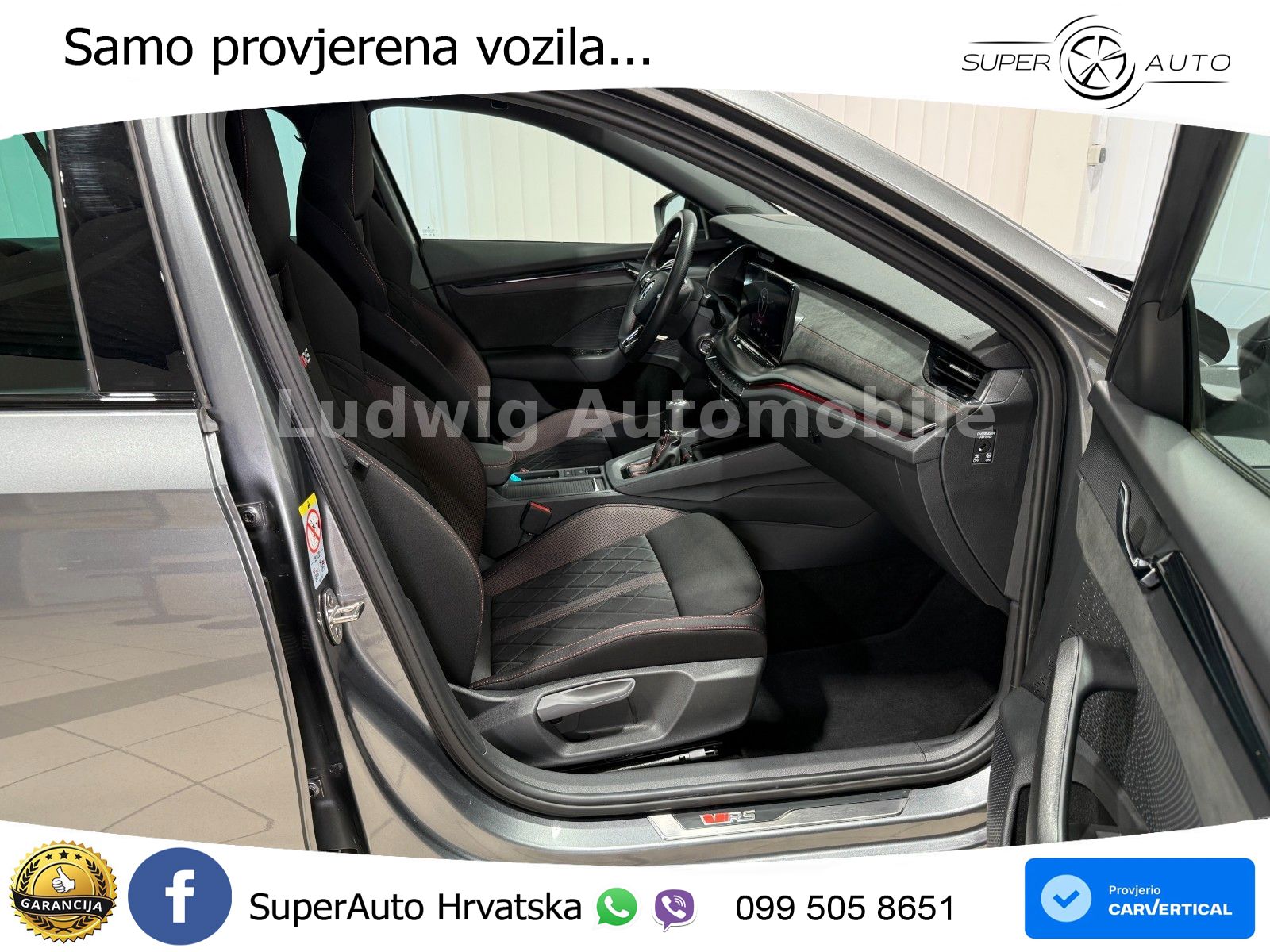 Škoda Octavia Combi RS 2.0 TSI (245 KS) LED+GR SJED+ACC