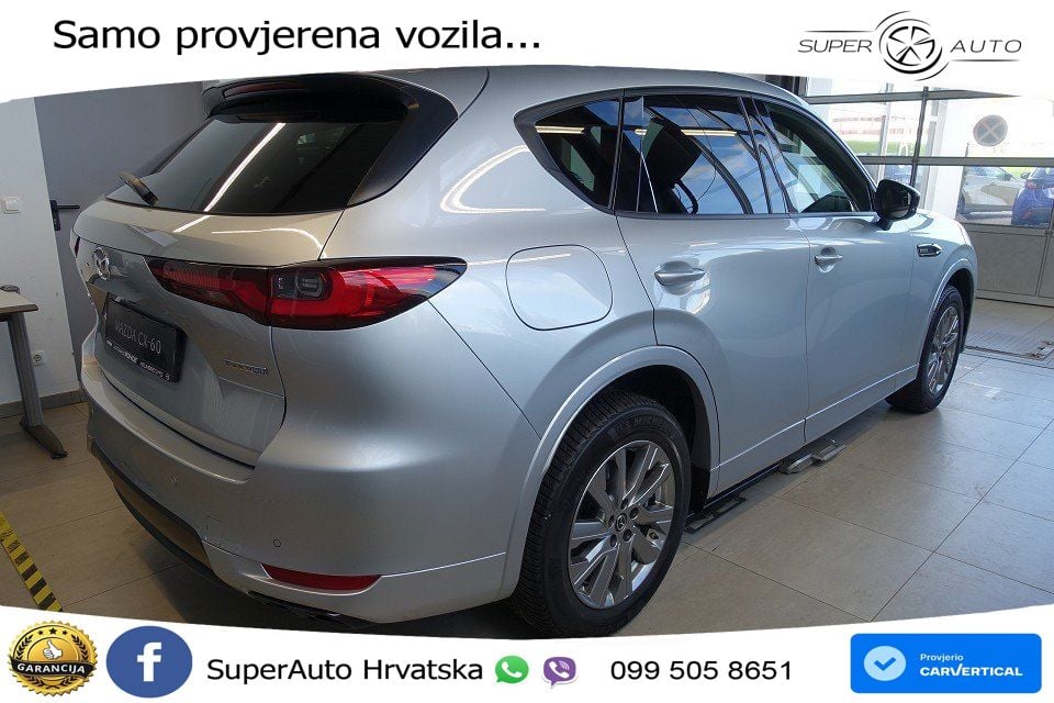 Mazda CX-60 2.5 e-Skyactiv (328 KS) AWD Automatic MATRIX+GR SJED+KAM