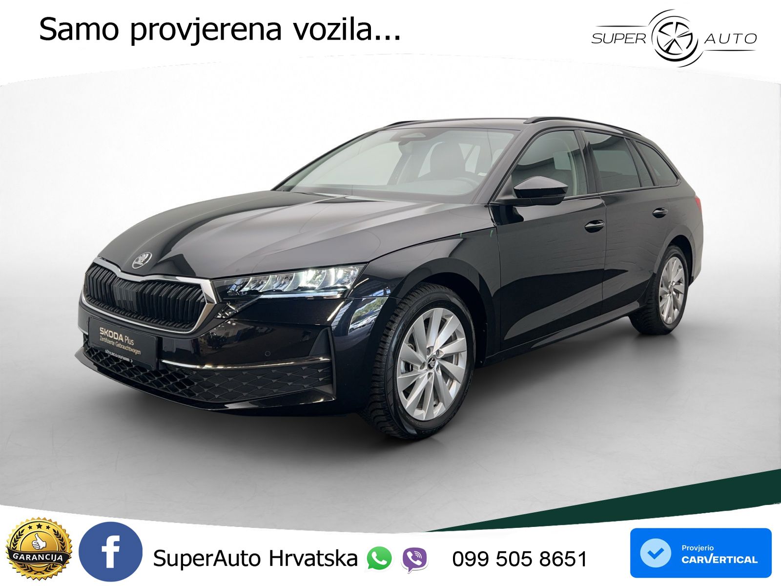 Škoda Octavia Combi 2.0 TDI (150 KS) DSG Selection LED+GR SJED+ACC