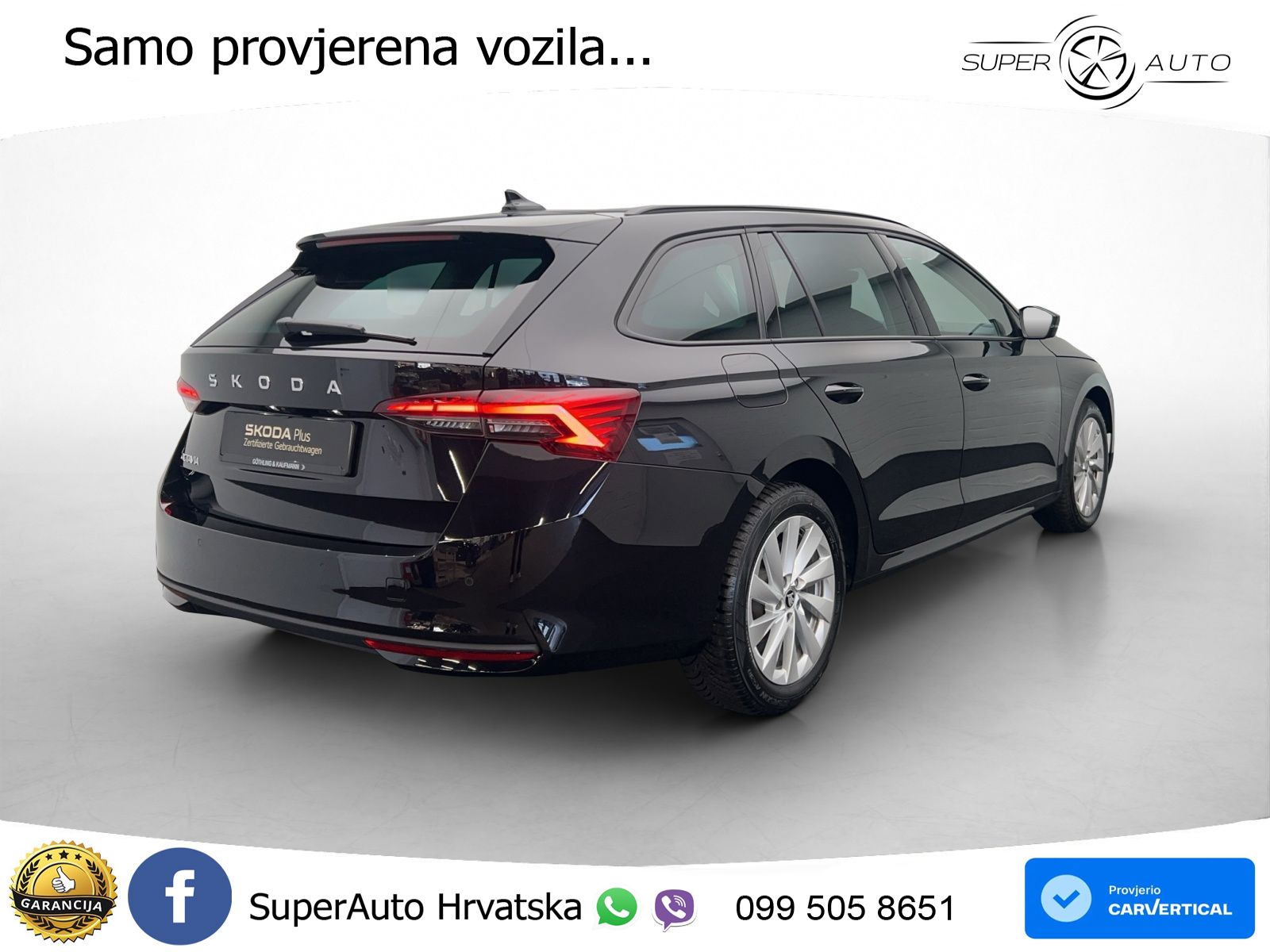 Škoda Octavia Combi 2.0 TDI (150 KS) DSG Selection LED+GR SJED+ACC
