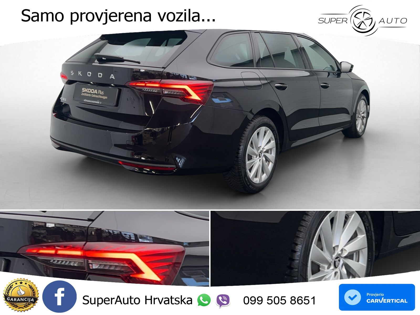 Škoda Octavia Combi 2.0 TDI (150 KS) DSG Selection LED+GR SJED+ACC