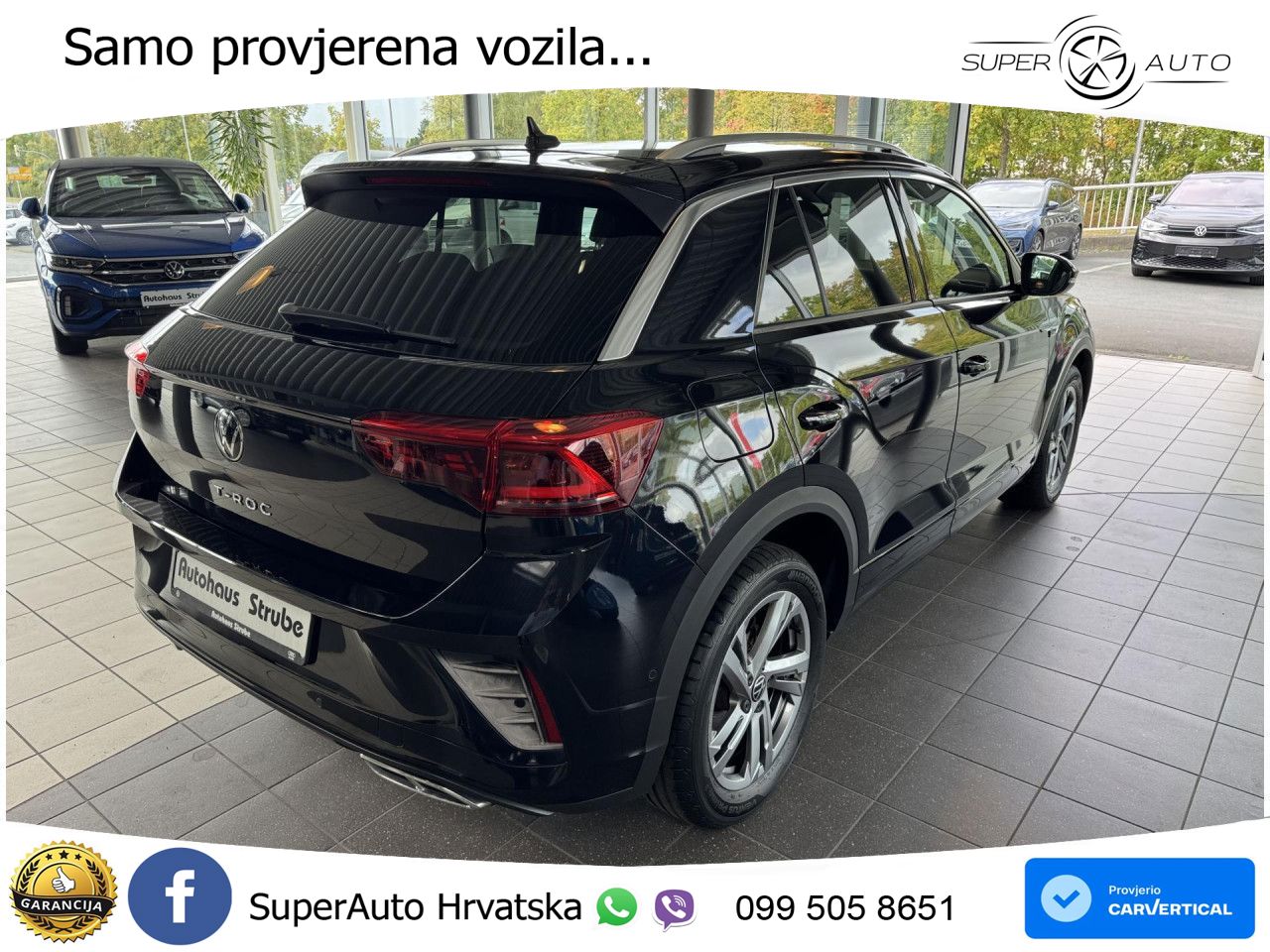 Volkswagen T-Roc 1.5 TSI (150 KS) R-Line LED+GR SJED+ACC