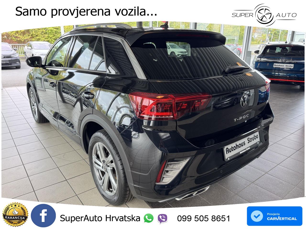 Volkswagen T-Roc 1.5 TSI (150 KS) R-Line LED+GR SJED+ACC