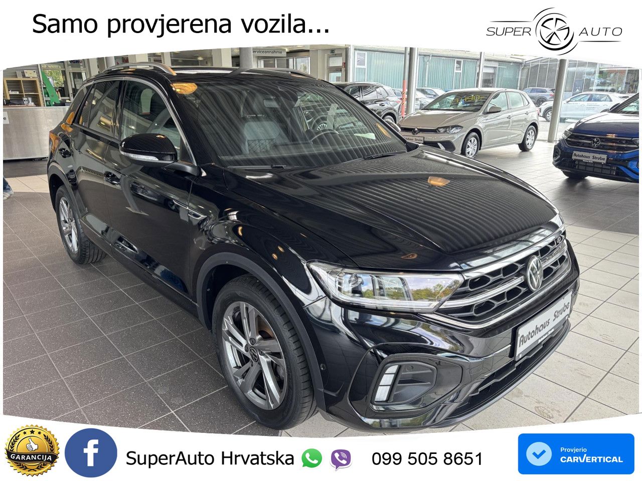 Volkswagen T-Roc 1.5 TSI (150 KS) R-Line LED+GR SJED+ACC
