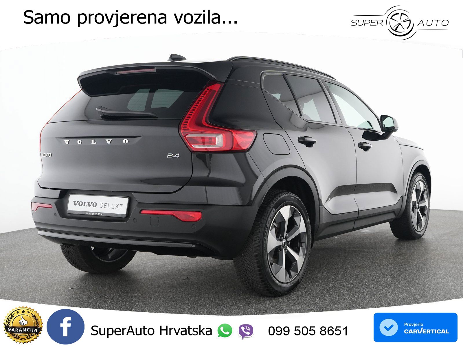 Volvo XC40 2.0 B4 197 KS Automatic LED+GR SJED+ACC