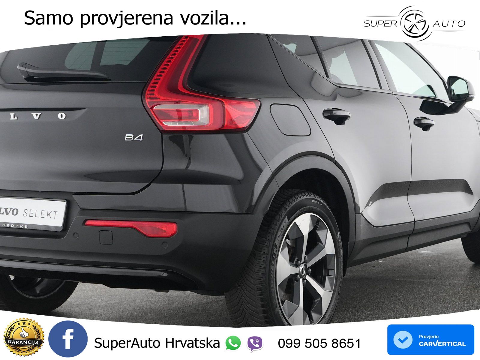 Volvo XC40 2.0 B4 197 KS Automatic LED+GR SJED+ACC