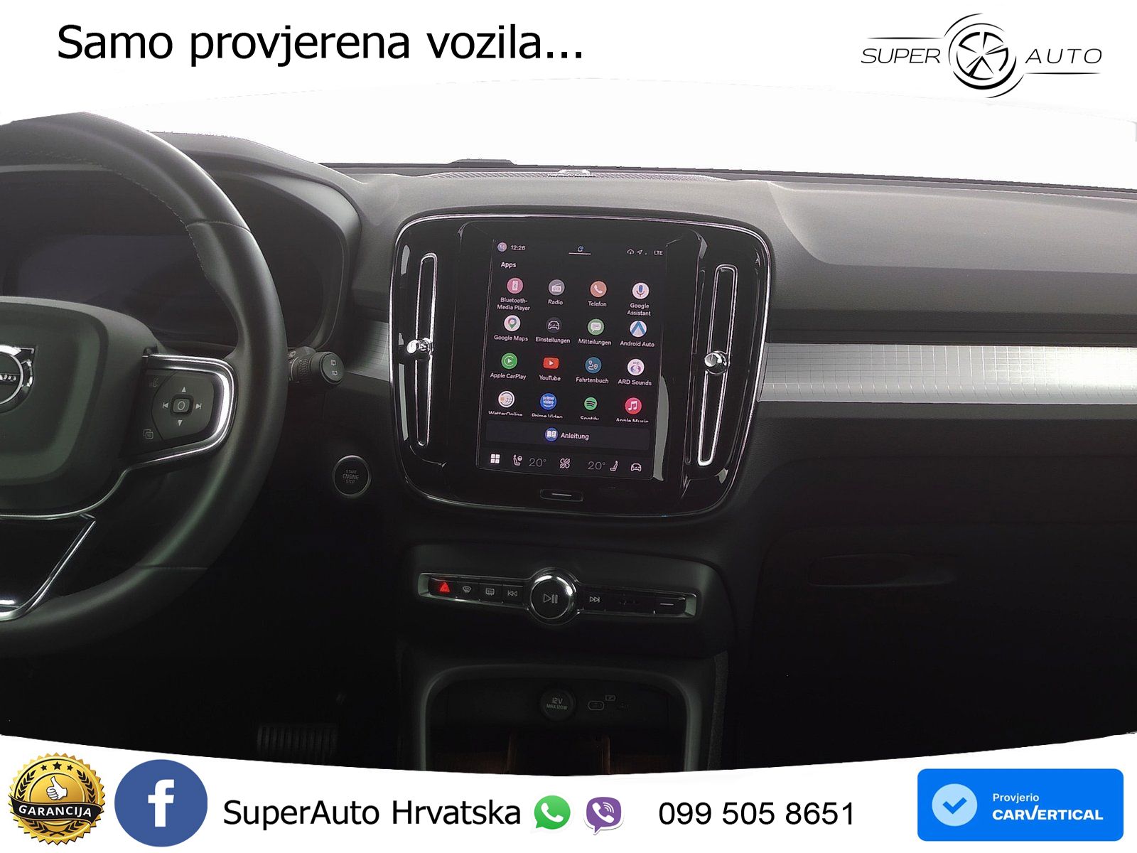 Volvo XC40 2.0 B4 197 KS Automatic LED+GR SJED+ACC