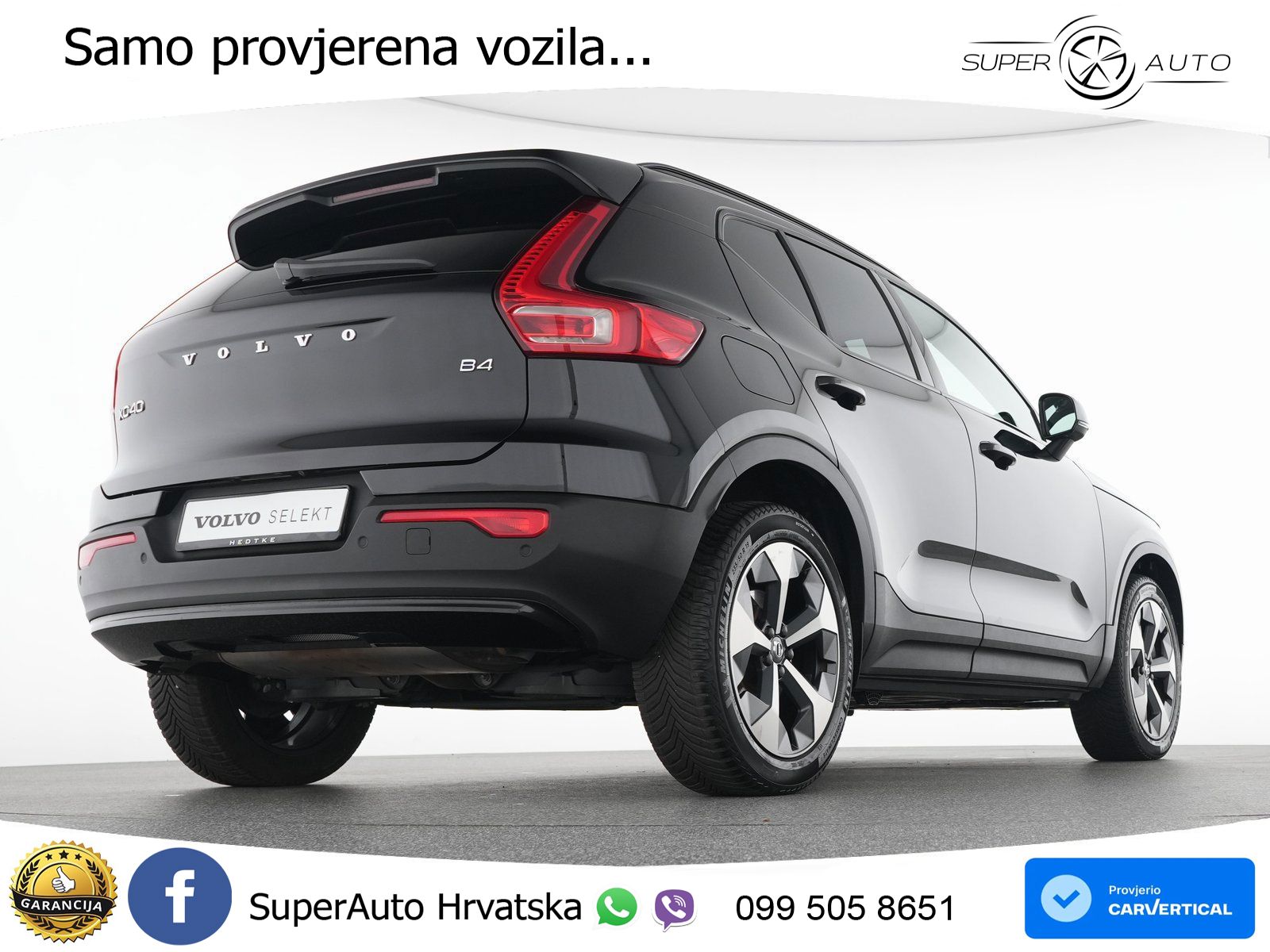 Volvo XC40 2.0 B4 197 KS Automatic LED+GR SJED+ACC