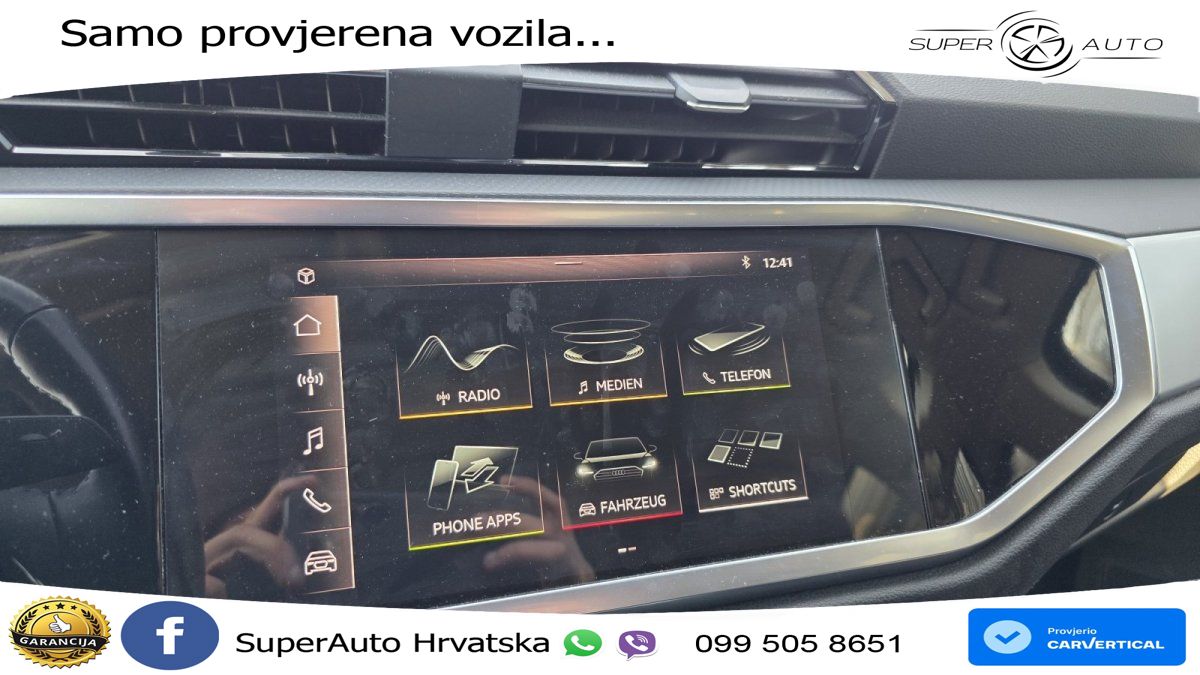 Audi Q3 40 TFSI (190 KS) quattro S tronic advanced