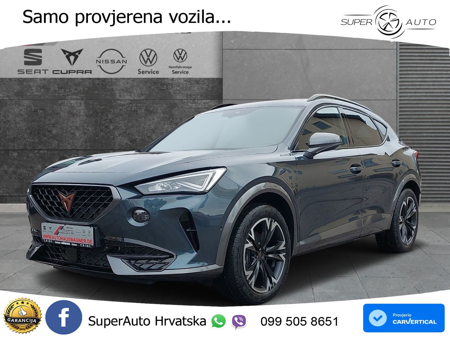 Cupra Formentor 1.4 TSI (204 KS) e-Hybrid DSG LED+GR SJED+ACC