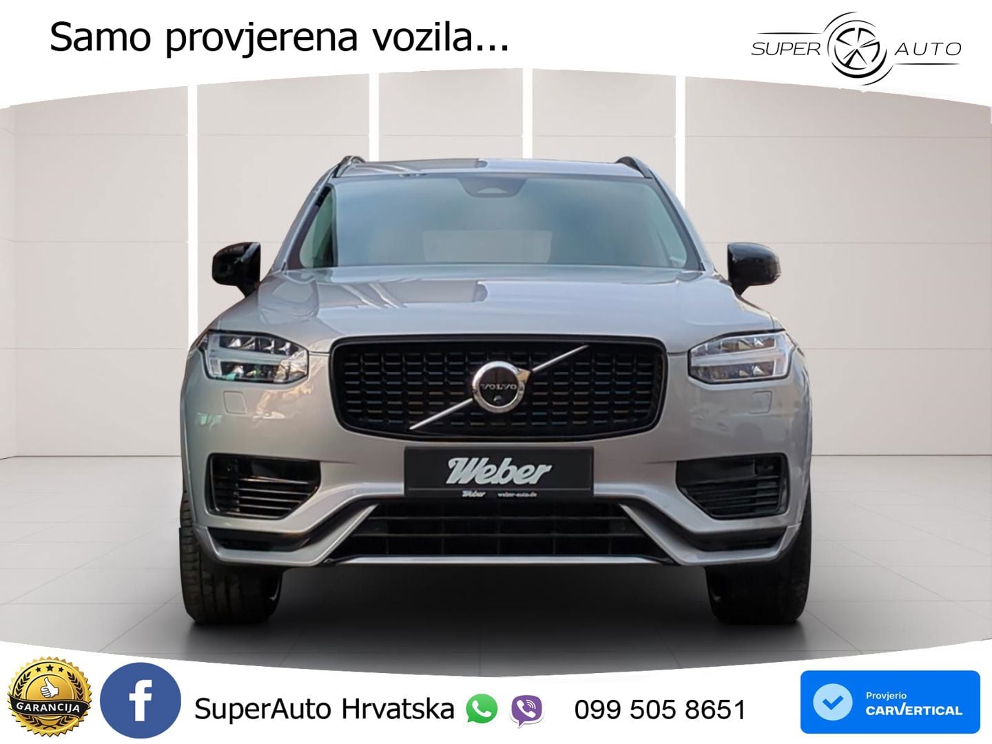 Volvo XC90 Recharge 2.0 T8 AWD Geartronic ZRAČNI+ACC+GR SJED+KAM+PANO