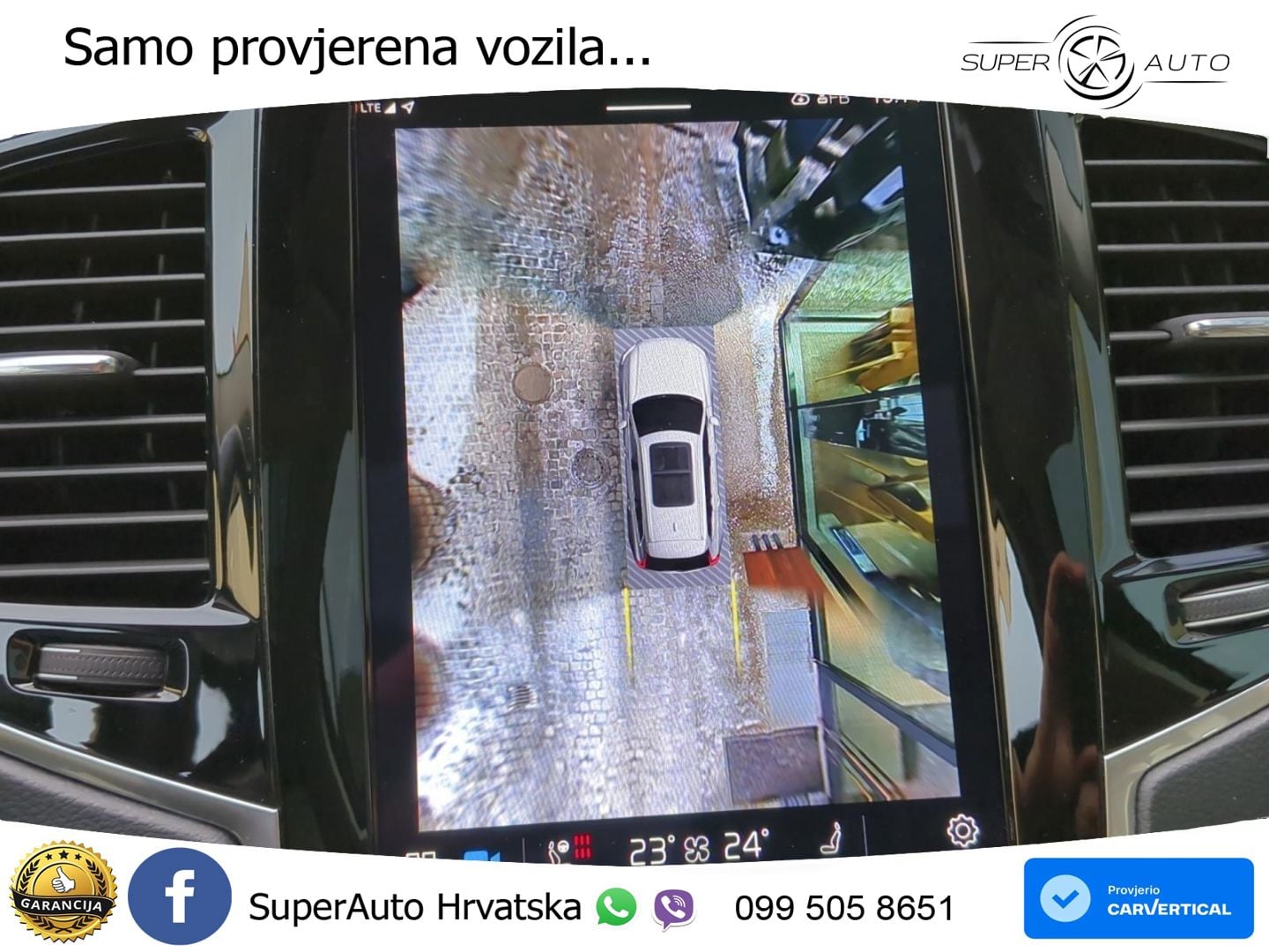 Volvo XC90 Recharge 2.0 T8 AWD Geartronic ZRAČNI+ACC+GR SJED+KAM+PANO