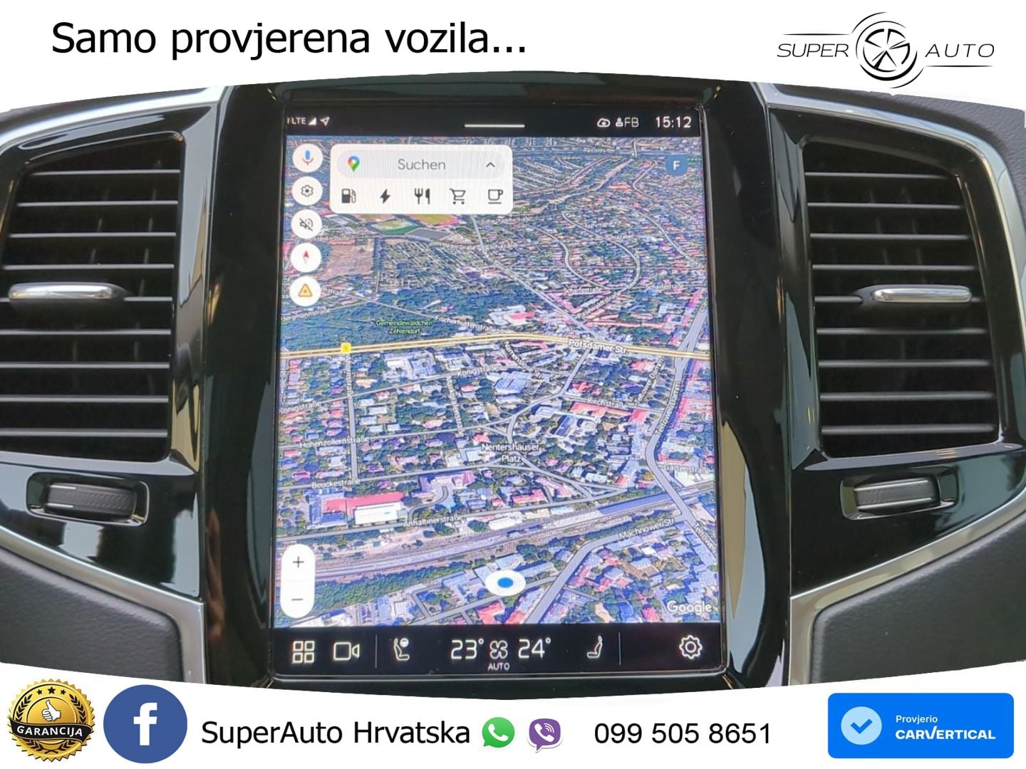 Volvo XC90 Recharge 2.0 T8 AWD Geartronic ZRAČNI+ACC+GR SJED+KAM+PANO