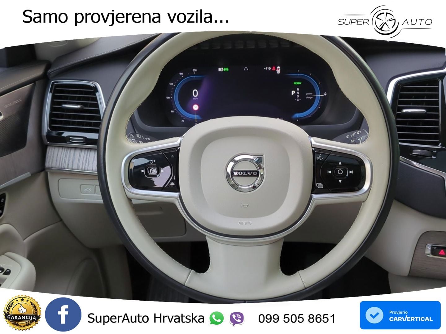 Volvo XC90 Recharge 2.0 T8 AWD Geartronic ZRAČNI+ACC+GR SJED+KAM+PANO