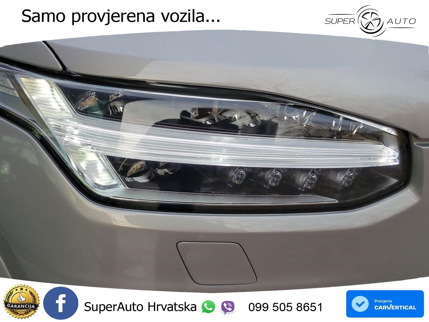 Volvo XC90 Recharge 2.0 T8 AWD Geartronic ZRAČNI+ACC+GR SJED+KAM+PANO