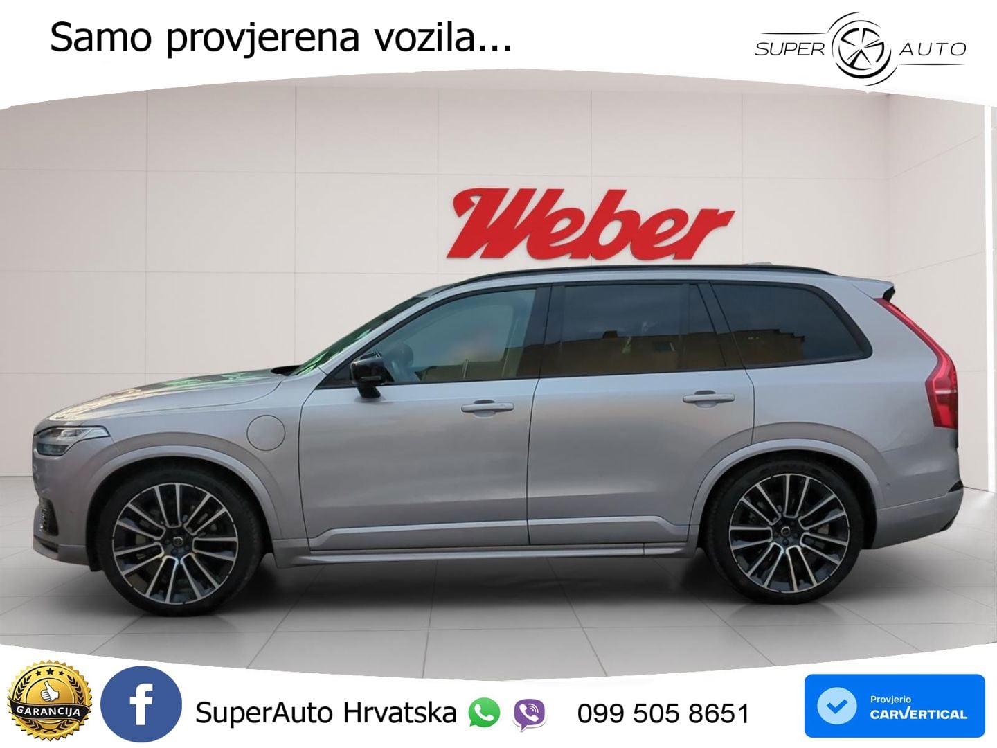 Volvo XC90 Recharge 2.0 T8 AWD Geartronic ZRAČNI+ACC+GR SJED+KAM+PANO