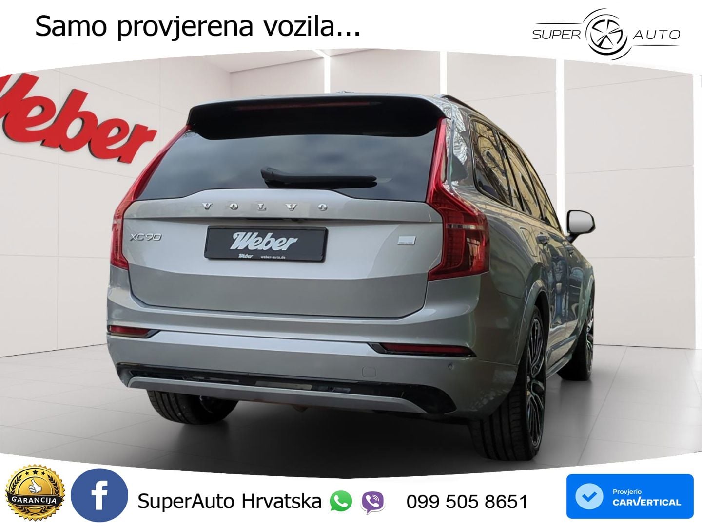 Volvo XC90 Recharge 2.0 T8 AWD Geartronic ZRAČNI+ACC+GR SJED+KAM+PANO