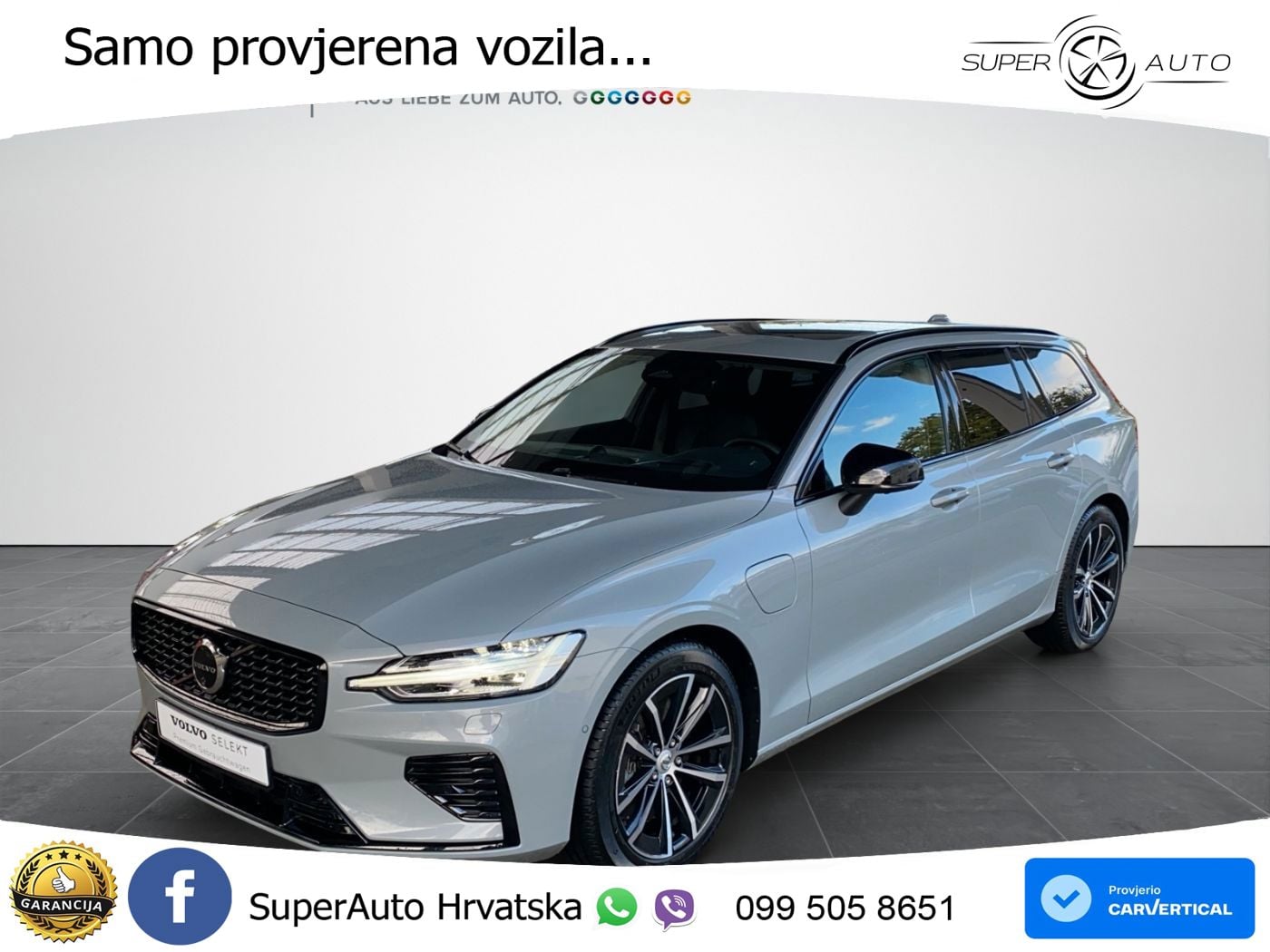 Volvo V60 2.0 T8 AWD Geartronic LED+GR SJED+ACC