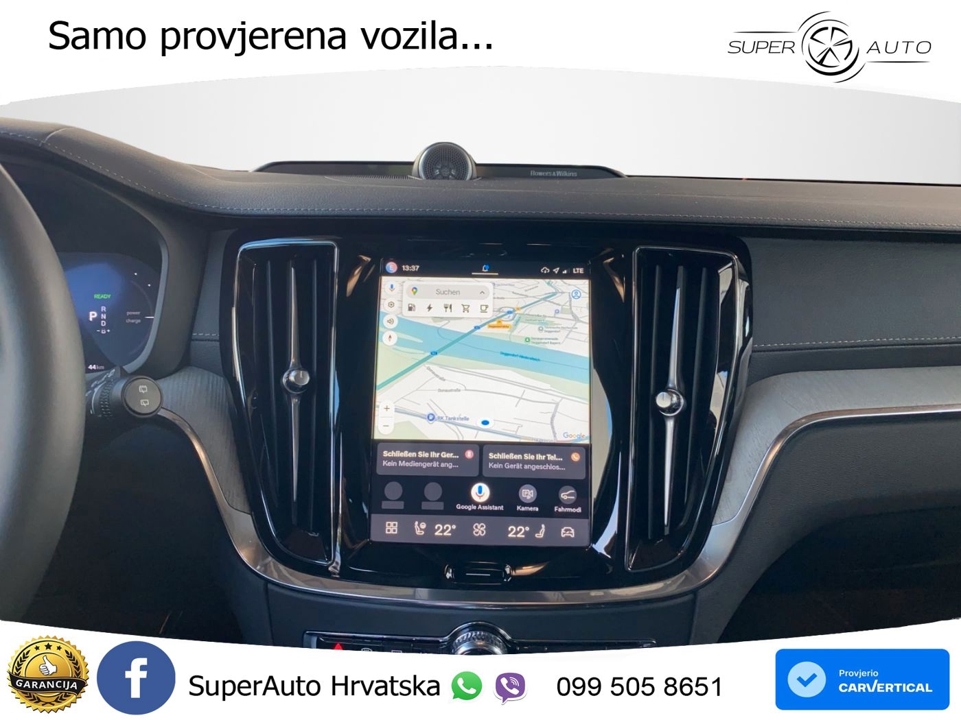 Volvo V60 2.0 T8 AWD Geartronic LED+GR SJED+ACC