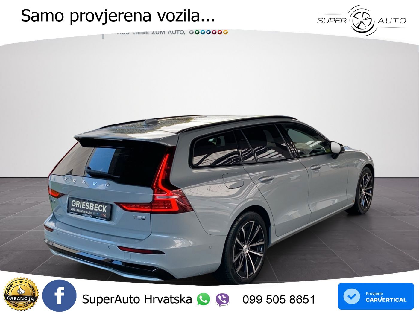 Volvo V60 2.0 T8 AWD Geartronic LED+GR SJED+ACC