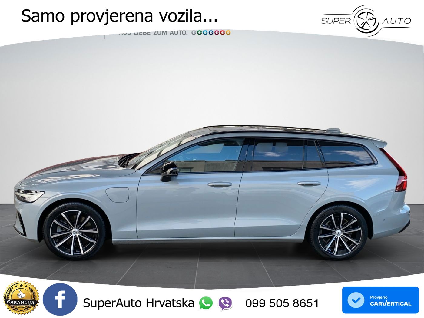 Volvo V60 2.0 T8 AWD Geartronic LED+GR SJED+ACC