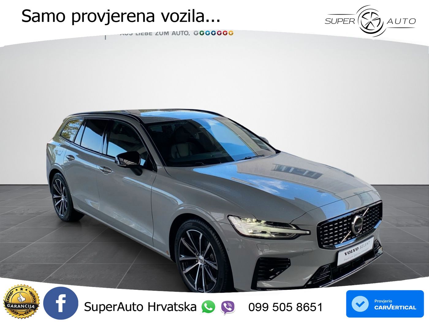 Volvo V60 2.0 T8 AWD Geartronic LED+GR SJED+ACC