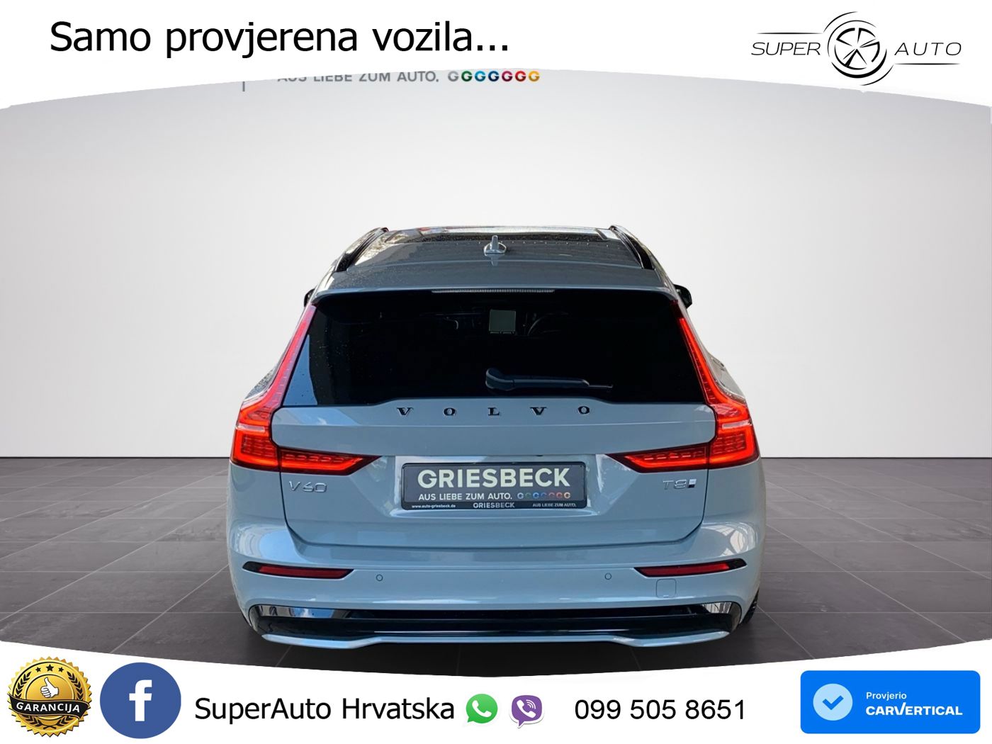Volvo V60 2.0 T8 AWD Geartronic LED+GR SJED+ACC