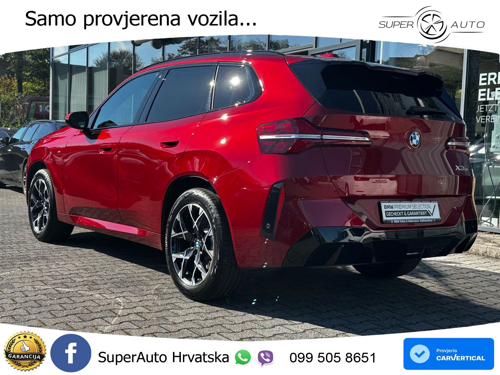 BMW X3 20 xDrive Steptronic M Sport LED+GR SJED+ACC