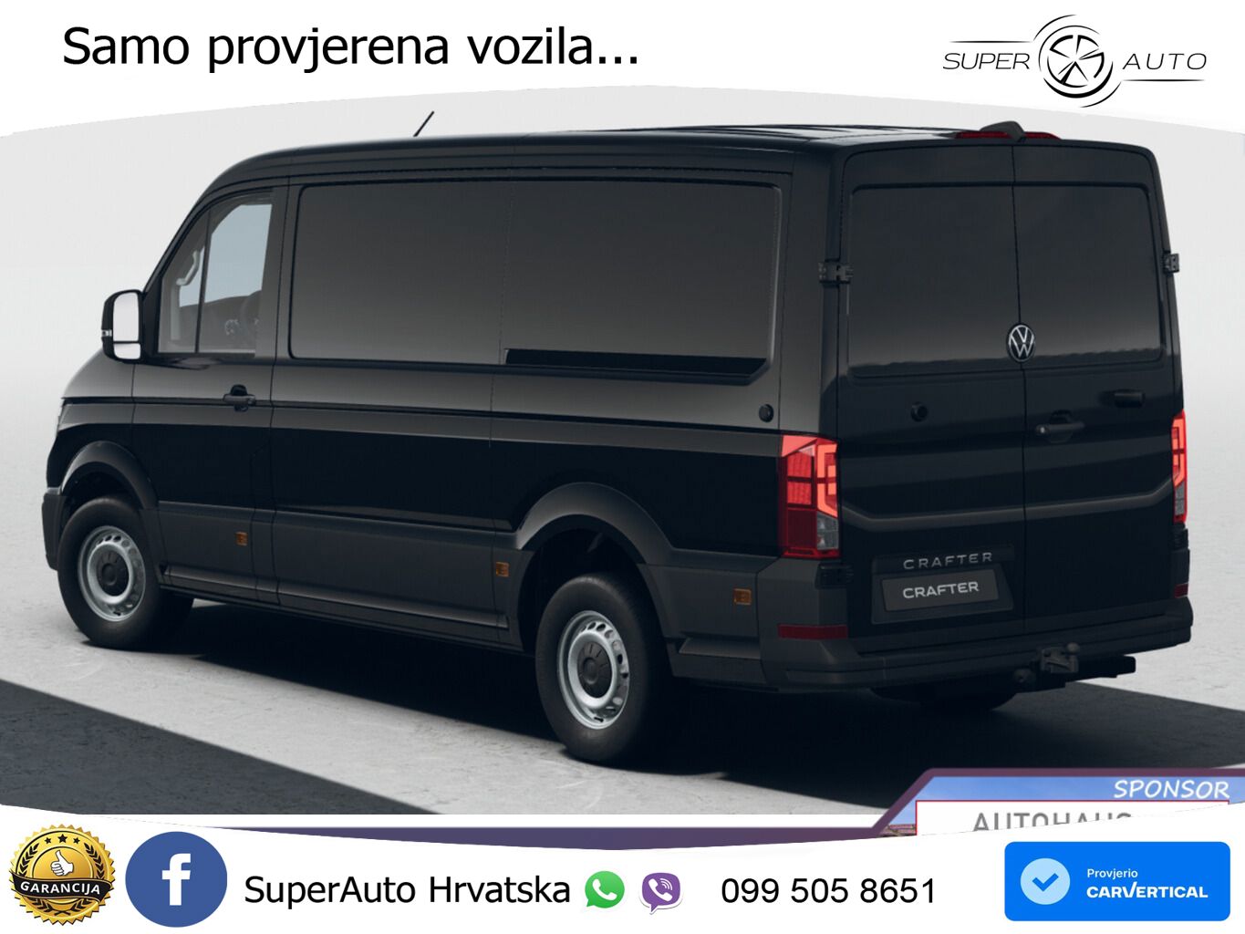 Volkswagen Crafter 35 AT8 L3H2 3S AHK Kam Temp UVP-39%* 177 KS