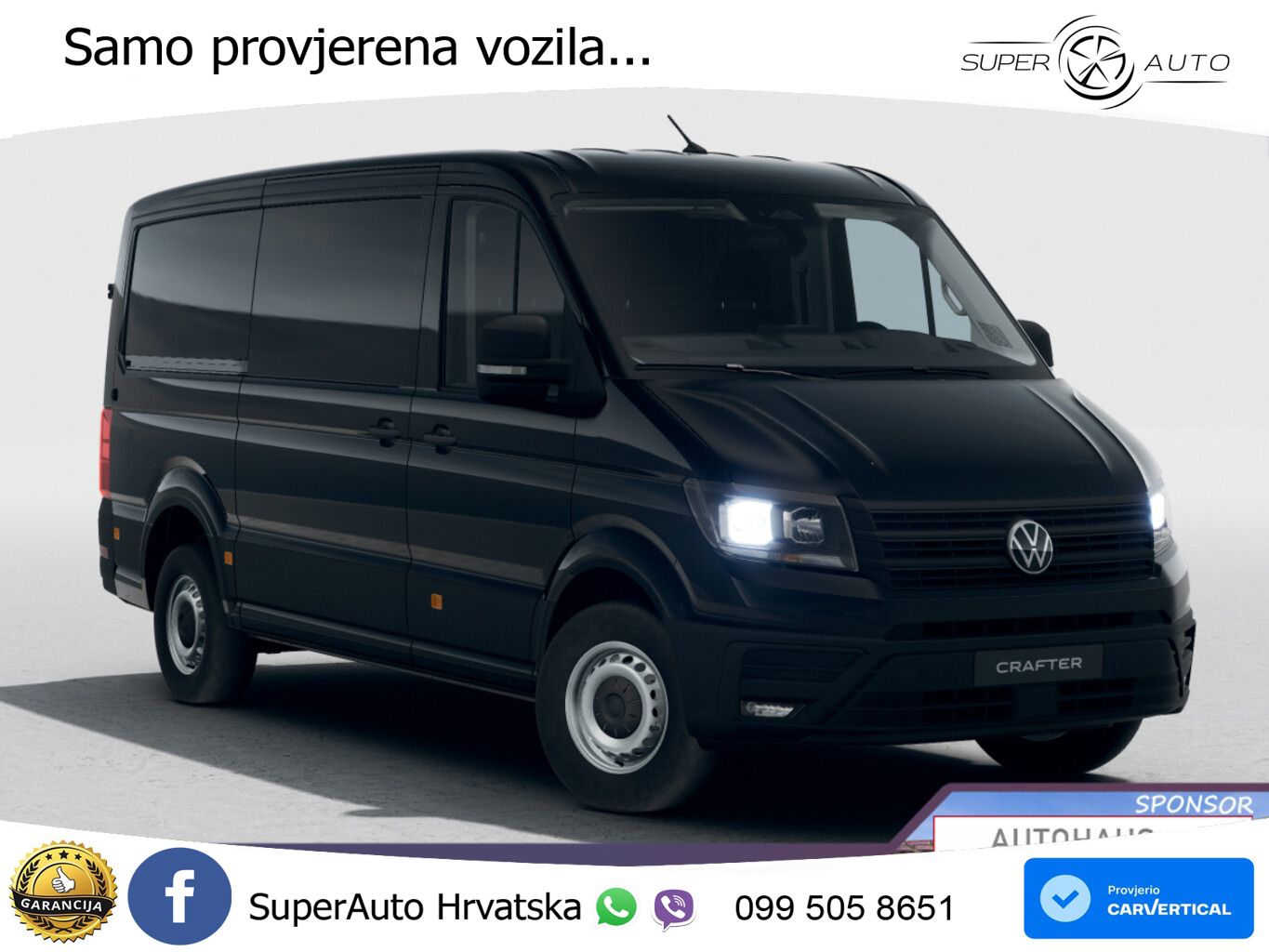 Volkswagen Crafter 35 AT8 L3H2 3S AHK Kam Temp UVP-39%* 177 KS