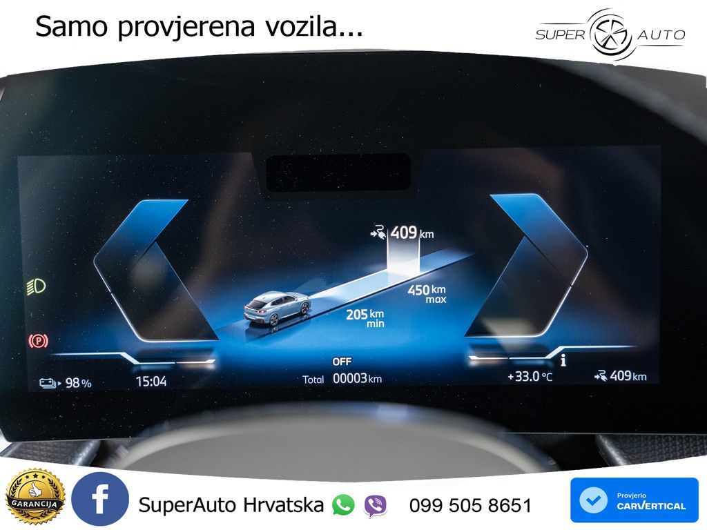 BMW iX2 66.5 kWh (313 KS) xDrive30